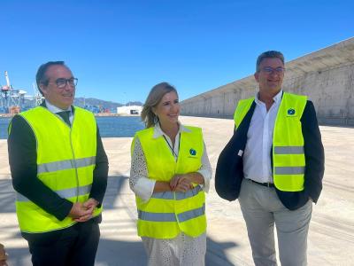Pradas pone en valor el Puerto de Castellón como uno de los polos estratégicos para la llegada de nuevos inversores